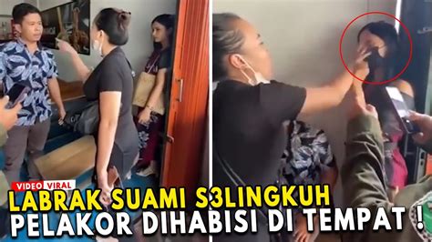 Suami Selingkuh Detik Istri Labrak Suami Bersama Pelakor Bikin