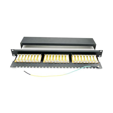 Patch Panel Porturi U Ftp Cat E Krone Suport De Cabluri