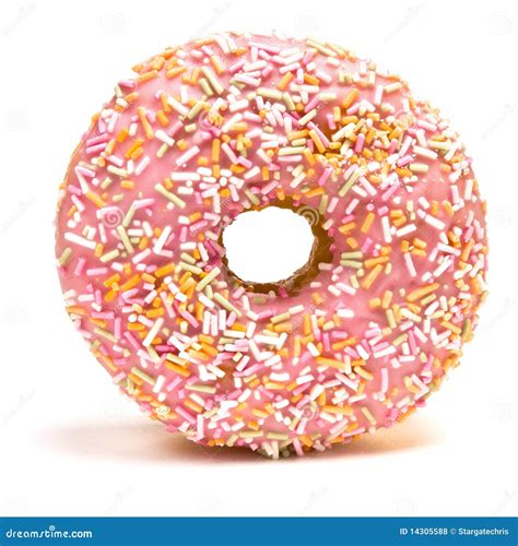 Pink Iced Doughnut Royalty Free Stock Photos Image 14305588