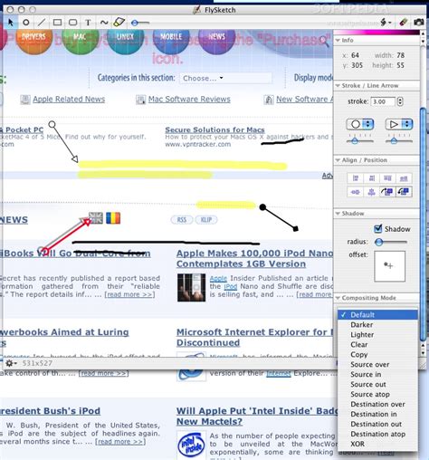 Flysketch Screen Overlay Drawing Tool