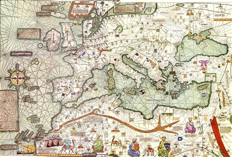 CIENCIAS SOCIALES GEOGRAFÍA E HISTORIA Atlas medievales Portulanos