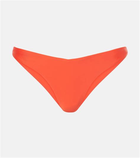 Veras Bikini Bottoms In Orange Jade Swim Mytheresa
