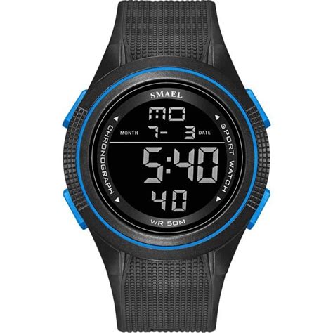 L Ve Montre Digital Montre Sport Homme Multifonctionnel Imperm Ables