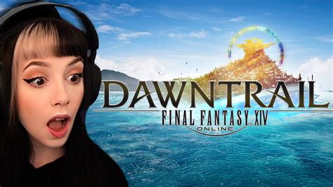 FFXIV DAWNTRAIL REACTION New Trailer From FanFest Vegas 2023 YouTube