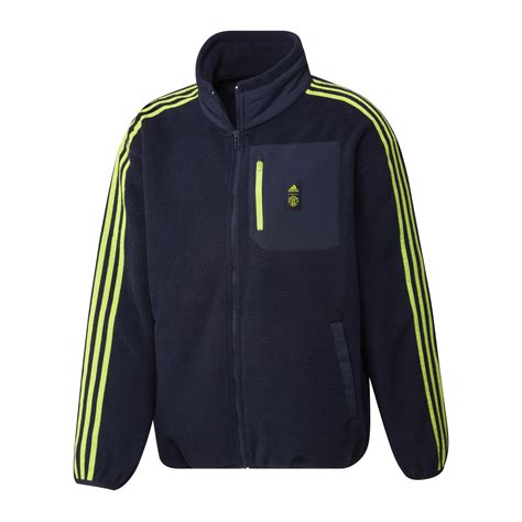 Adidas Manchester United Fleece Jacke Blau Blau