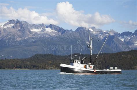 Old Fishing Trawler in Alaska Stock Photo - Image of kenai, ocean: 23566366