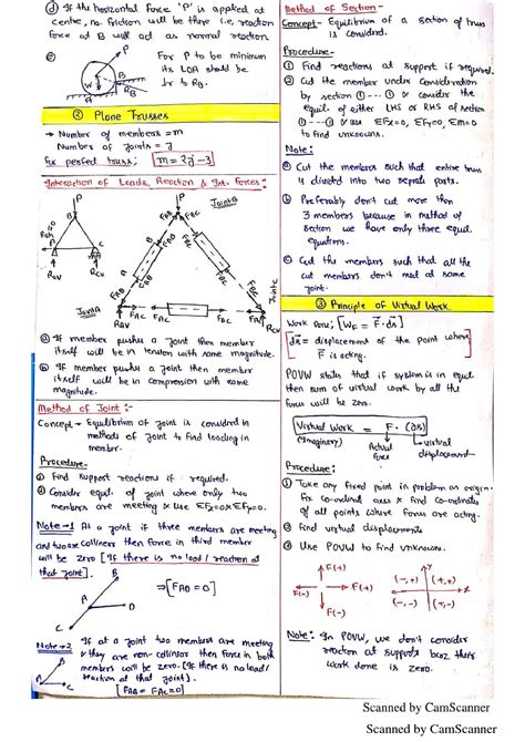 Solution Engineering Mechanics Notes Studypool