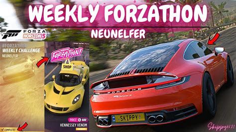 FORZA HORIZON 5 How To Complete Weekly Forzathon Challenges NEUNELFER