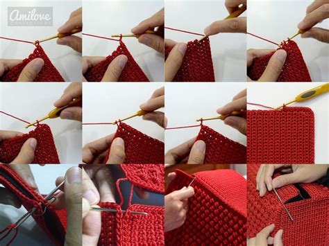 Élégant sac en crochet avec Tutoriel PNPG