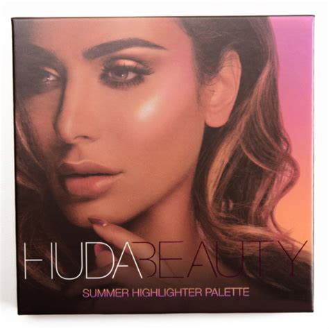 Huda Beauty Summer Solstice 3D Highlighter Palette Review Swatches