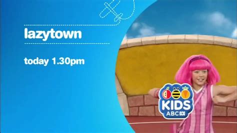 Abc Kids Lazytown Promo 2015 Youtube