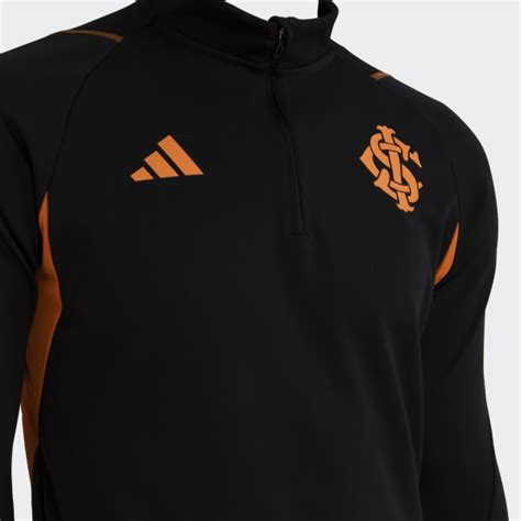 Camisa Internacional Treino 23 24 Torcedor Adidas Masculina Preta