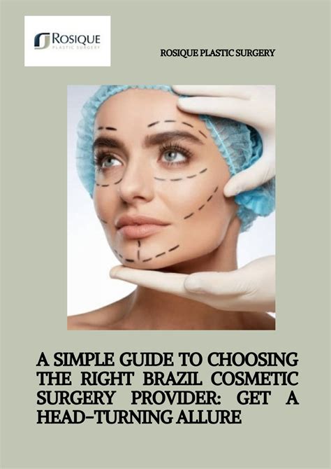 Ppt A Simple Guide To Choosing The Right Brazil Cosmetic Surgery