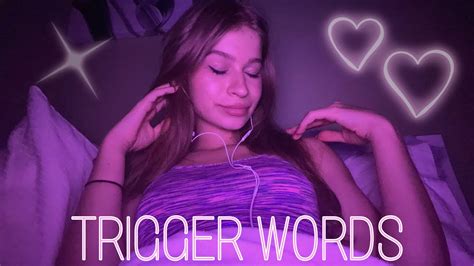 Asmr Tingly Trigger Words Hand Movements Youtube