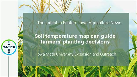 Soil temperature map can guide farmers’ planting decisions | Discover ...