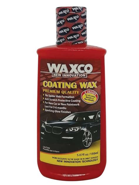 WAXCO Coating Wax PREMIUM QUALITY 150ml Untuk Semua Warna Mobil