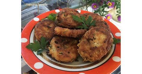 Лепешки с пресен лук и сирене