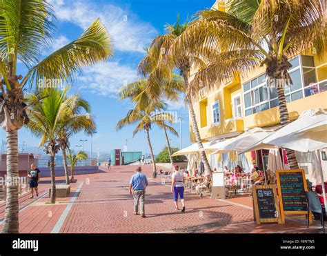 Restaurants Overlooking Las Canteras Beach La Puntilla Las Palmas