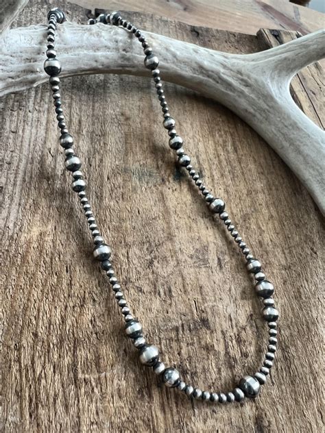 Graduated Navajo Pearl Necklace