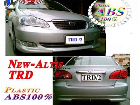 Bodykit TRD 2 Style For Toyota Altis 2003 06 En Rstyle Racing