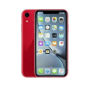 iPhone XR 64 Go Double SIM Rouge Grade A Reconditionné Smartphone