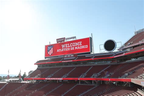 The ATLÉTICO DE MADRID TEAM STOPS BY LEVI'S® STADIUM - Levi's® Stadium