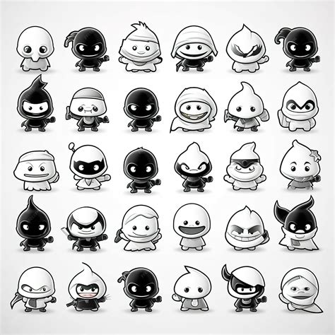 Premium AI Image | a set of emoji face