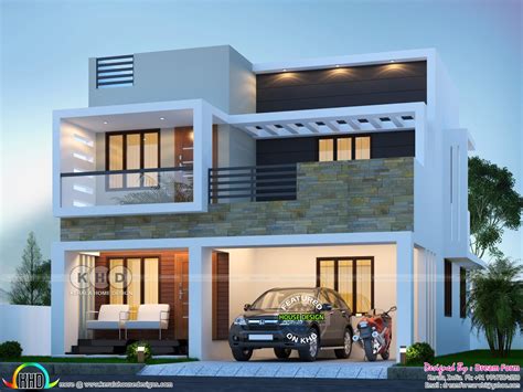 Bedroom Sq Ft Modern Home Design Kerala Home Design And Floor