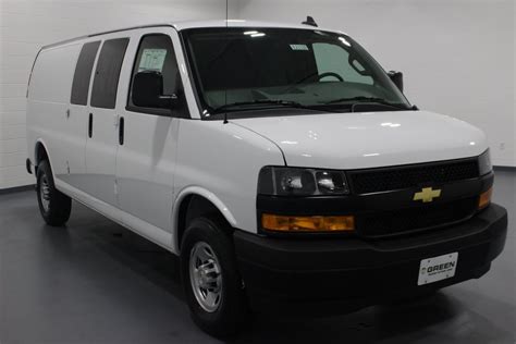 New Chevrolet Express Work Van D Extended Cargo Van In Quad