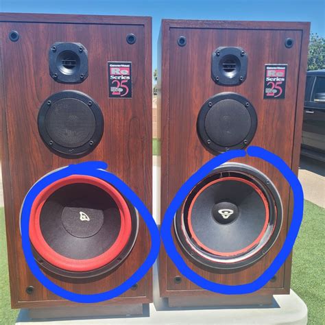 Cerwin Vega Re 25 Series Pair 3 Way Speakers Rare Ebay