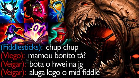 FIDDLESTICKS CHUP CHUP TÁ EXTREMAMENTE FORTE OS NOVOS ITENS YouTube