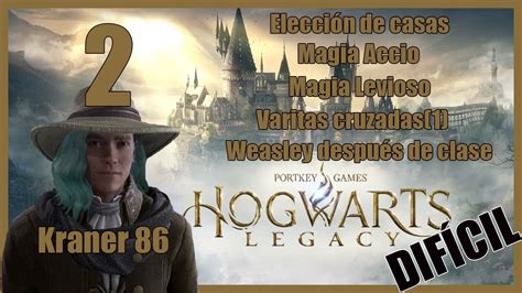 Hogwarts Legacy 2 Elección de casa Accio y Levioso Varitas cruzadas