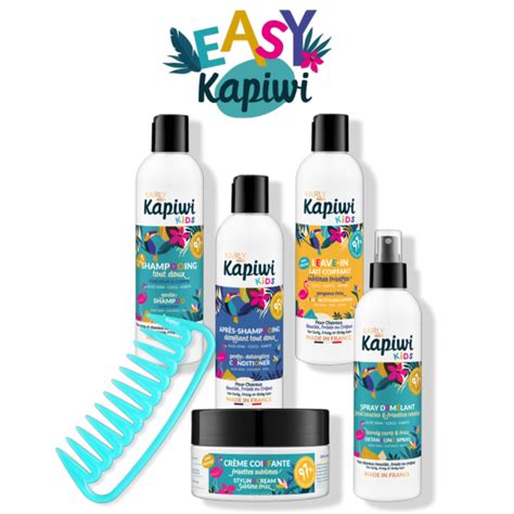 Routine Capillaire Enfants Easy Kapiwi