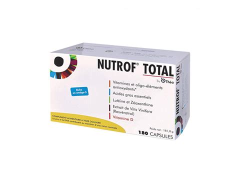 Th A Nutrof Total Capsules Pharmacie En Ligne Pharmacie Du