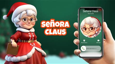 Llamada De La Señora Claus🤶🏼🎄 Esposa De Santa Claus🎅🏼 Pide Tus Regalos