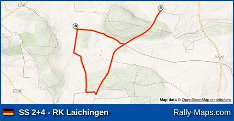 Ss Rk Laichingen Stage Map Rallye Laichinger Alb Rally