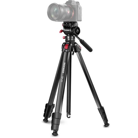 Neewer Video Travel Tripod With Fluid Pan And Tilt Head 66602028