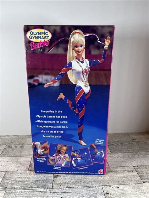 Mavin Barbie Olympic Gymnast 1996 Atlanta Games Doll Collectible