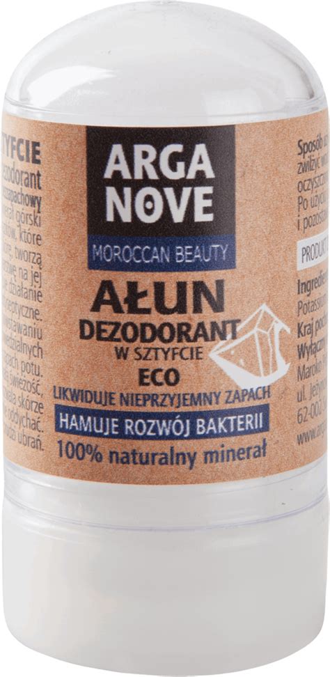 ARGANOVE ałun w sztyfcie 100 naturalny dezodorant mineralny