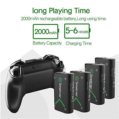 Smatree Xbox One Controller Battery Pack Rechargeable Battery