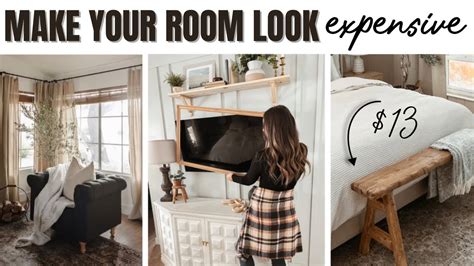 Ways To Make Your Bedroom Look Expensive On A Tiny Budget Youtube