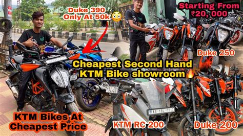 Ktm Duke 390 At 50k 😳🧡🔥 Cheapest Second Hand Ktm Bike Showroom In