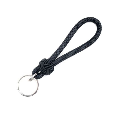 Key Ring Thickened Finger Ring Braided Car Key Chain Pendant Rope Wrist Lock Key Chain Chain