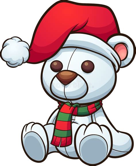 Oso Polar De La Navidad Ilustraci N Del Vector Ilustraci N De Fondo