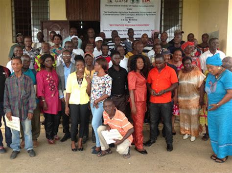 IITA ACAI Trains Liberians On Six Steps To Cassava Weed Management