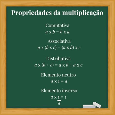 Quais Sao As Propriedades Da Multiplicacao Matematica Basica Otosection