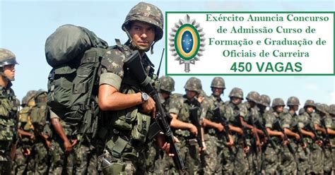 Novos Cursos e Concursos Exército Brasileiro Anuncia Concurso de