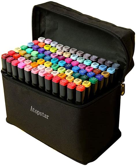 Atopstar Colors Alcohol Markers Dark Gary Alcohol Markers