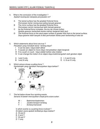 Modul Sains Stf Alam Fizikzal Tahun Pdf