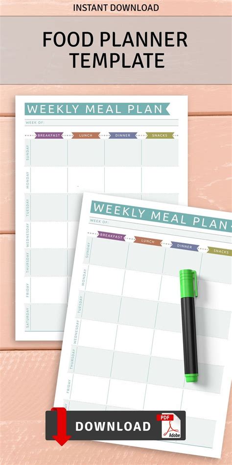 Weekly Meal Plan Casual Style Artofit